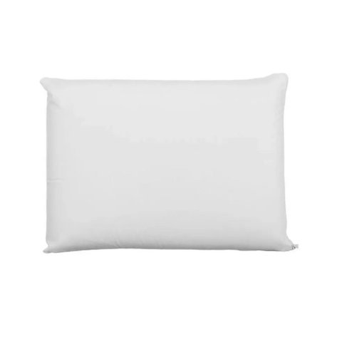 Capa p/ Travesseiro com Zíper Protetor Anti Ácaro Fronha Almofada Antialérgico Branca Higiene