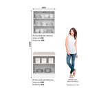 Ver imagem 2 de Armário de Cozinha 80cm 4 Portas com Tampo Americana Henn