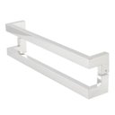 Ver imagem 2 de Puxador Porta Duplo Em Aço Inox 40cm Modelo Solution:Polido