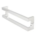 Ver imagem 2 de Puxador Porta Duplo Em Aço Inox 40cm Modelo Solution:Polido