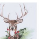 Ver imagem 3 de Guardanapo de Papel Natalino Renna 32,5cm 1087153 1unid