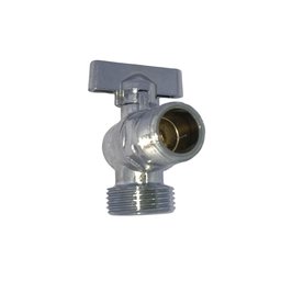 Registro Esfera Máquina Lavar Metal Cromado 1/2'' X 3/4'' - 2