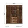 Guarda Roupa 4 Portas Amazonas 4.4 Jatoba - 5