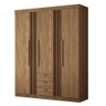 Guarda Roupa 4 Portas Amazonas 4.4 Jatoba - 3