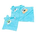 Ver imagem 1 de Toalha de Banho Bebe Mafessoni Orelhinha C/capuz: Azul