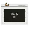 Painel para Tv até 65 Polegadas Madesa - Branco - 4