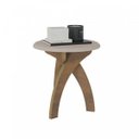 Ver imagem 3 de Mesa Lateral Redonda 100% MDF 25mm Jade Bege