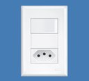 Ver imagem 1 de Interruptor Simples Fame +1 Tomada 2p+t 10a