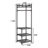 Organizador Vertical de Canto: Cabideiro e Sapateira 3 Andar - 4