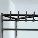 Ver imagem 3 de Organizador Vertical de Canto: Cabideiro e Sapateira 3 Andar