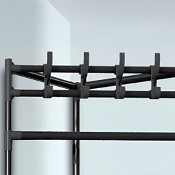 Organizador Vertical de Canto: Cabideiro e Sapateira 3 Andar - 3