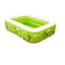 Piscina Infantil Inflável 480 litros Elite 150X100X32 Cm:Verde - 1