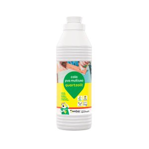 Cola multiuso extra 1kg branca Quartzolit