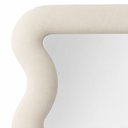 Ver imagem 4 de Espelho Decorativo New York Veludo 67x90cm Off White