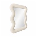 Ver imagem 5 de Espelho Decorativo New York Veludo 67x90cm Off White