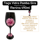 Ver imagem 4 de Taça Vidro Pomba Gira Menina 490ml