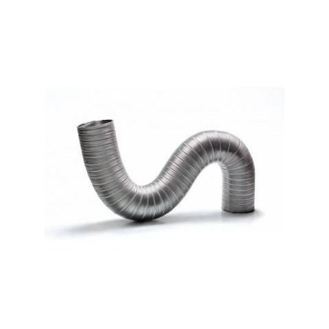 Duto De Aluminio Semi-flex. (c/1,5mts) 120mm + Luva Redução