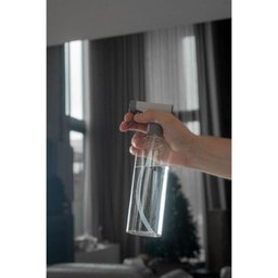 Kit Borrifadores 3 Unidades Multiuso Flow Bege e Cinza 500ml - 5
