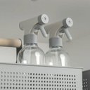 Ver imagem 7 de Kit Borrifadores 3 Unidades Multiuso Flow Bege e Cinza 500ml