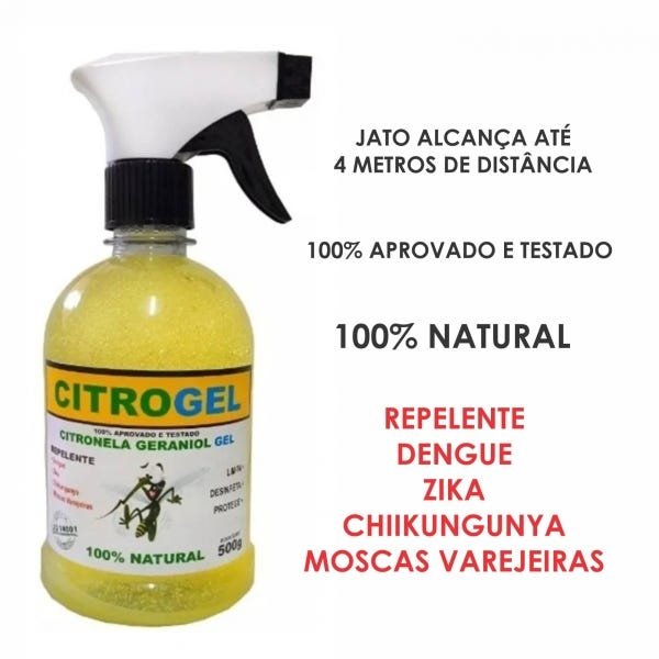 Repelente Natural de Citronela Geraniol 500g - 2