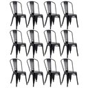 Ver imagem 1 de Kit 12 Cadeiras Iron Tolix - Preto