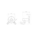 Ver imagem 1 de Kit para Banheiro Verona 5 Peças 5120 Cromado - Pevilon