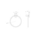 Ver imagem 4 de Kit para Banheiro Verona 5 Peças 5120 Cromado - Pevilon