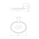 Ver imagem 5 de Kit para Banheiro Verona 5 Peças 5120 Cromado - Pevilon