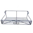 Ver imagem 1 de Jardineira Floreira Especial 60cm Ferro Suporte Parede Janela Decoração Arte Rococó Jardime