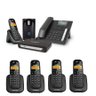 Kit Central Telefônica sem Fio Minicom Plus + 4 Ramais Intelbras - 1