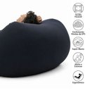 Ver imagem 5 de Puff Senso Ergonômico Elegante e Luxuosa Enchimento Pérolas 3mm Pufe Macio