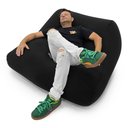 Ver imagem 6 de Puff Senso Ergonômico Elegante e Luxuosa Enchimento Pérolas 3mm Pufe Macio