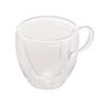 Cj 2 Xícaras P/Café de Vidro C/Parede Dupla Heart 80ml Lyor - 2