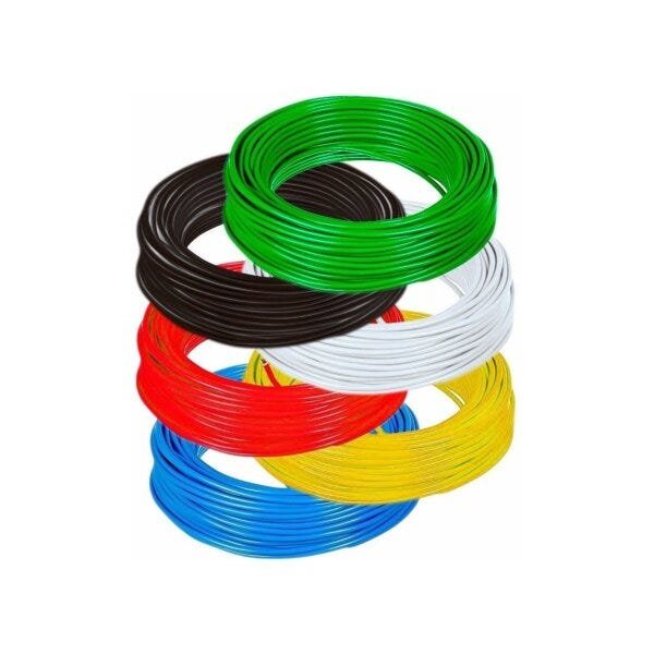 Cabo elétrico 2,5mm2 Controller BWF 750V rolo de 100m - Branco - 1