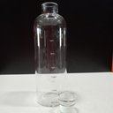 Ver imagem 3 de Garrafa de Vidro 750ml Transparente 24x8x8cm Água Suco Geladeira Bebidas Tampa