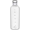 Garrafa Água Suco Home&co com Tampa Vidro 750ml 24x8x8cm Transparente - 1