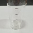 Ver imagem 4 de Garrafa de Vidro 750ml Transparente 24x8x8cm Água Suco Geladeira Bebidas Tampa