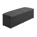 Ver imagem 1 de Baú Recamier 1,58-suede Marrom