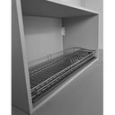 Ver imagem 2 de Escorredor de Pratos Louças de Embutir 57cm Aéreo Fixo com Bandeja Aço Inox Piva