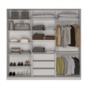 Ver imagem 2 de Guarda-Roupa Casal 3 Espelhos 3 Portas de Correr