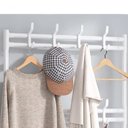 Ver imagem 2 de Rack Sapateira Arara Roupa Sapato Tenis Sandalia 4 Andares Organizador 16 Pares Multiuso Casa Quarto