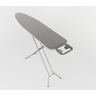 Tábua de Passar Roupa Lyon Prata com Suporte para Ferro Mesa Portátil e Dobrável Extra Forte - 5