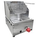 Ver imagem 1 de Fritadeira Profissional a Gás 1 Cuba 5 Litros FPC-01