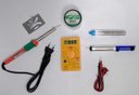 Ver imagem 1 de Kit Ferro de Solda 220V 55W Multimetro Sugador Pasta Estanho