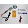 Kit Ferro de Solda 220V 55W Multimetro Sugador Pasta Estanho - 2