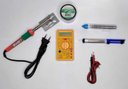 Ver imagem 2 de Kit Ferro de Solda 220V 55W Multimetro Sugador Pasta Estanho