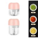 Ver imagem 3 de Mini Triturador Alho Eletrico Alimento 250ml