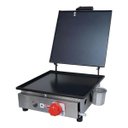 Ver imagem 3 de Kit Lanchonete Chapa 30cm com Prensa e Fritadeira Profissional 1 Cuba Alcamar