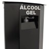 Totem Display para Álcool Gel com Dispenser Preto - 3
