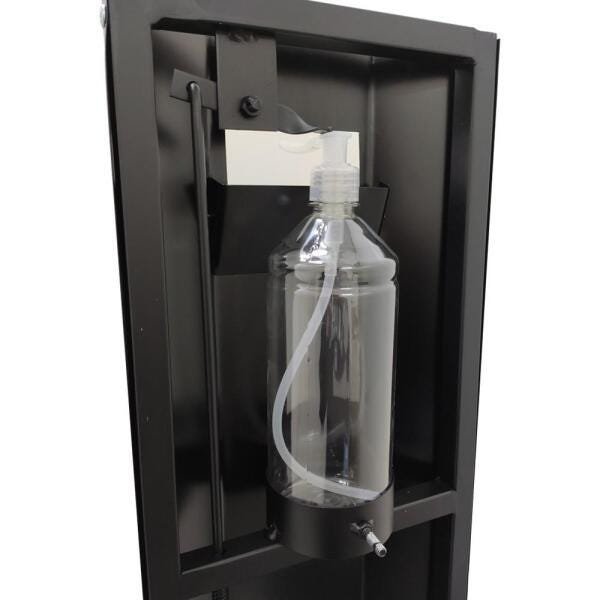 Totem Display para Álcool Gel com Dispenser Preto - 5